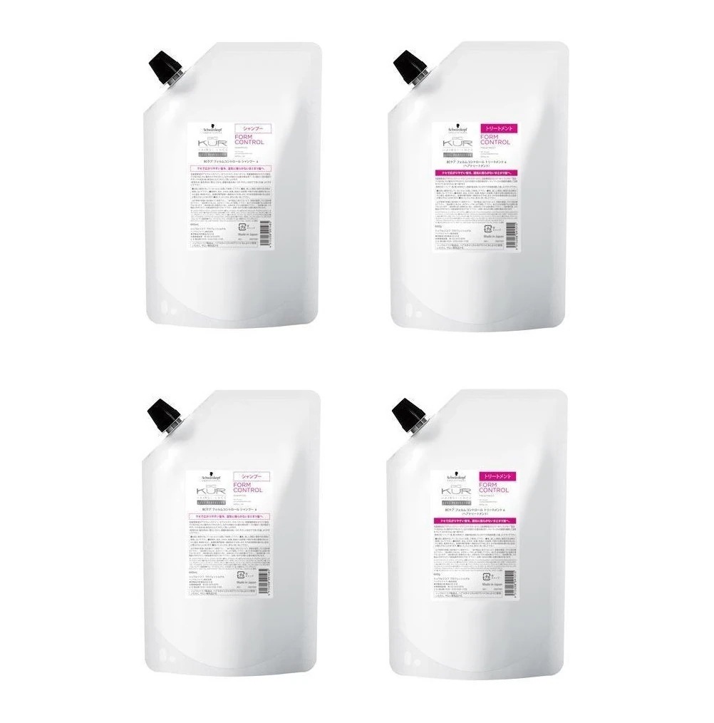 シュワルツコフ BCクア フォルムコントロール シャンプー + トリートメント 600 詰替2個ずつ 8,085円