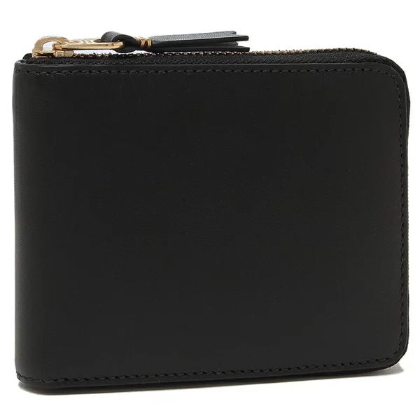 二つ折り財布 ミニ財布 ブラック メンズ レディース ユニセックス COMME des GARCONS SA7100