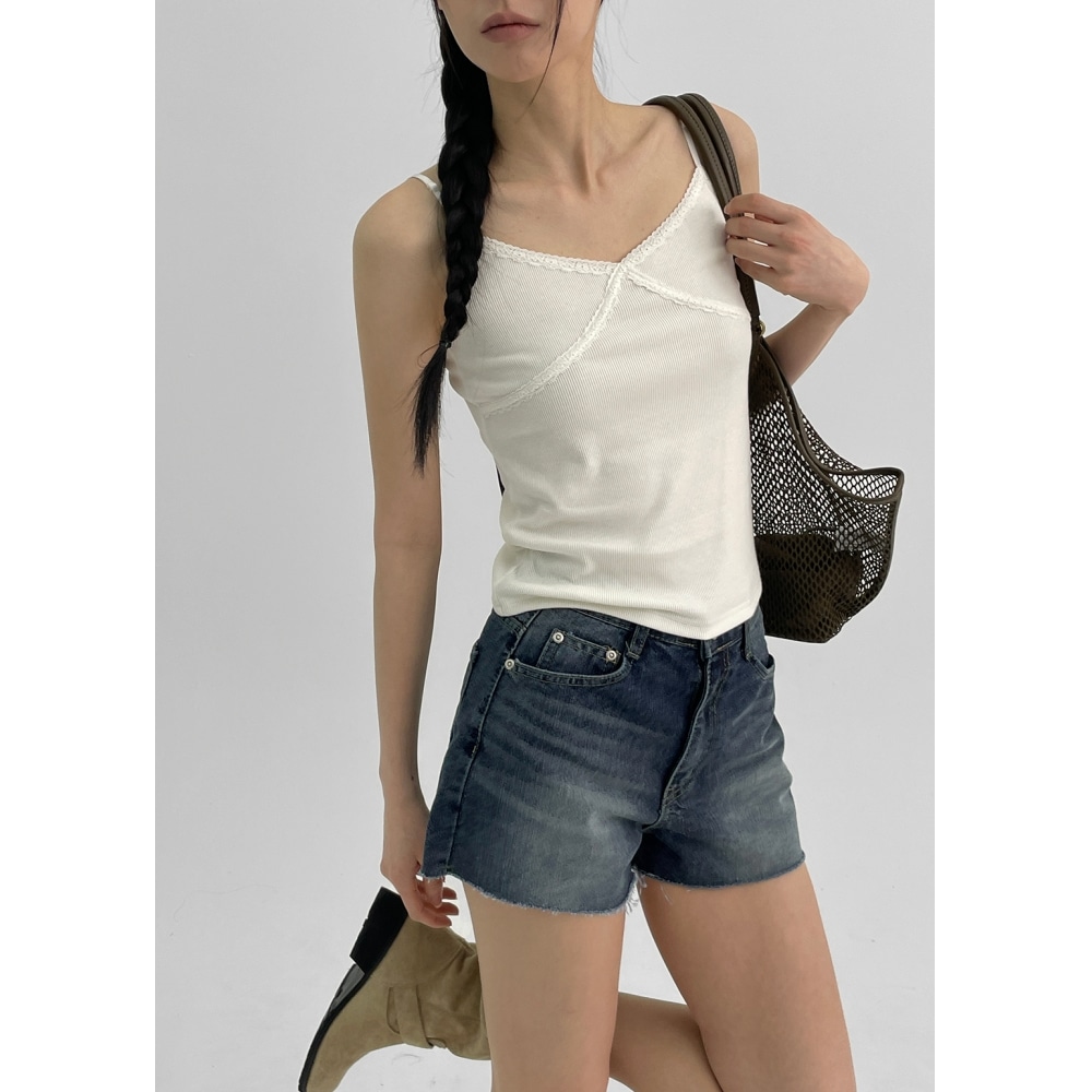 ブラックアップ [MADE] レースキャミ ソフトロンフィット