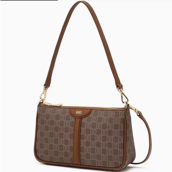 AK Bundang店 ハンドバッグ Saint Barnett Brown DDパターン ミニクロスバッグDCWA6E801W2