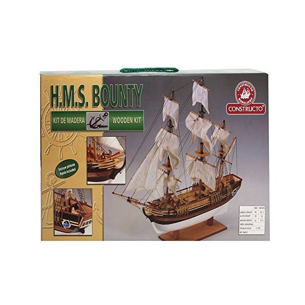 Jumbo Constructo Construction Building Kit HMS Bounty Atlantis 並行輸入品