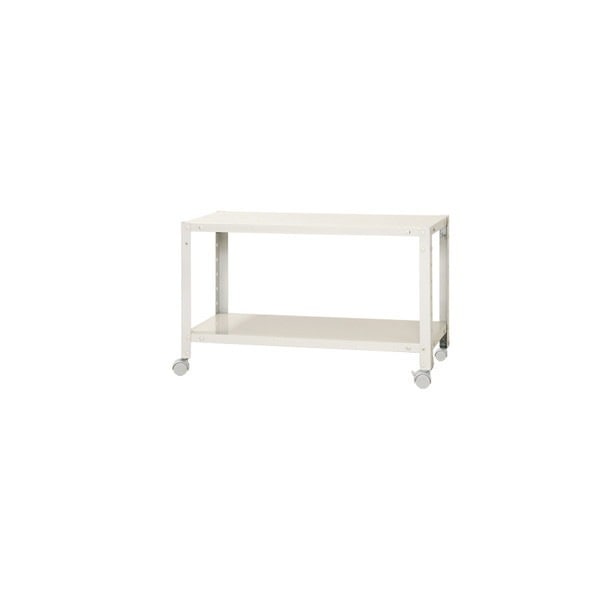 キタジマ 51070005701 NSTR-K057 ホワイト [スマートラック 2段 キャスター付] メーカー直送