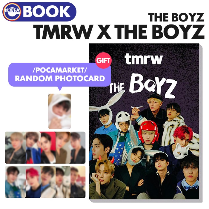 pocamarket特典付*即日[ 英国雑誌 tmrw X THE BOYZ 表紙＆特集