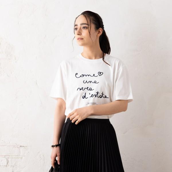Tシャツ カットソー バルバーノ Weekend ホワイト レディース 2425976041600 003