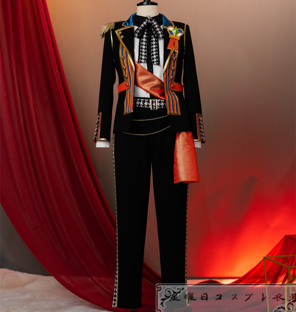 ES あんさんぶるスターズ アルバムシリーズ 『TRIP』 Trickstar 遊木真 氷鷹北斗 明星スバル 衣更真緒 コスプレ衣装 コスチューム ハロウィン 変装 仮装