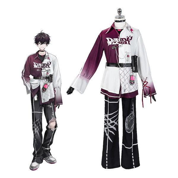 にじさんじ 佐伯イッテツ コスプレ フルセット ウィッグ 靴 Mサイズ Amazon.co.jp: [66cos] 佐伯イッテツ コスプレ 衣装 にじさんじ