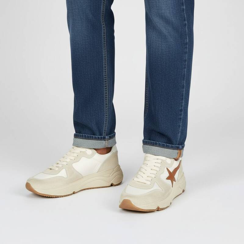 GOLDEN GOOSE ランニングソール メンズスニーカー GMF00126 F008153 10550
