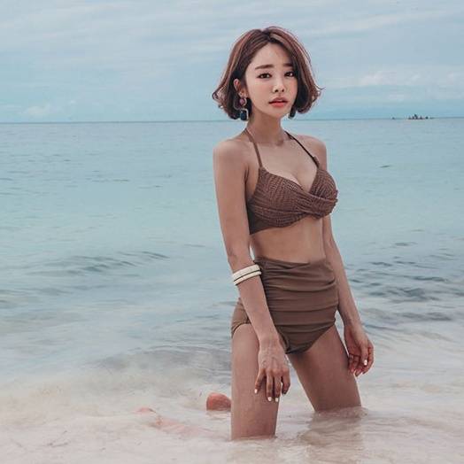 レディース 水着 スイムウェア ビキニ ホルタービキニ ホルターネック タンキニ ハイウェスト 体型