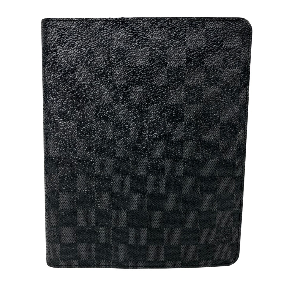 R20974 アジェンダビューロー ダミエ グラフィット ダミエグラフィット 手帳カバー ブラック メンズ ブランド