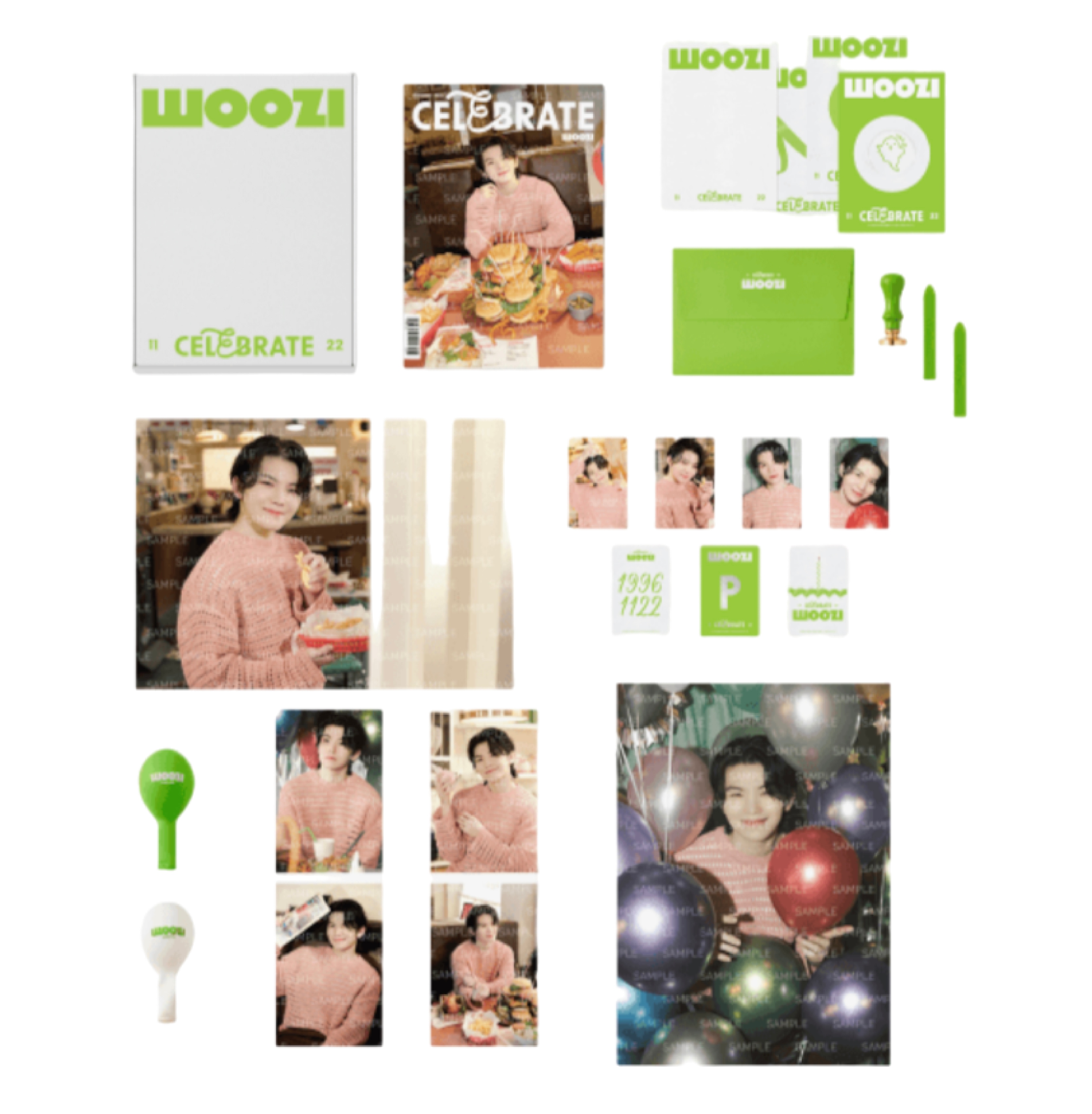 [SEVENTEEN] OFFICIAL HAPPY WOOZI DAY BIRTHDAY BOX VER.3