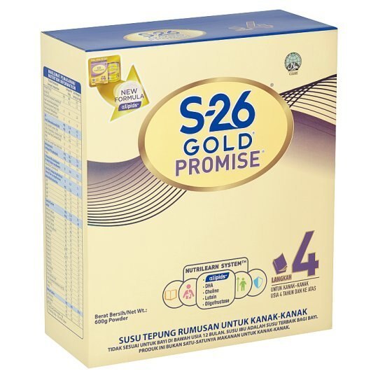 人気特価 Powder 4 Step Promise Gold S-26 for 600g Above and Year 1 Children 粉ミルク