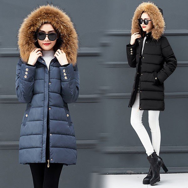 中綿コート レディース 40代 30代 ロング丈 軽い 冬服 厚手 アウター ダウン風コート 中綿ジ