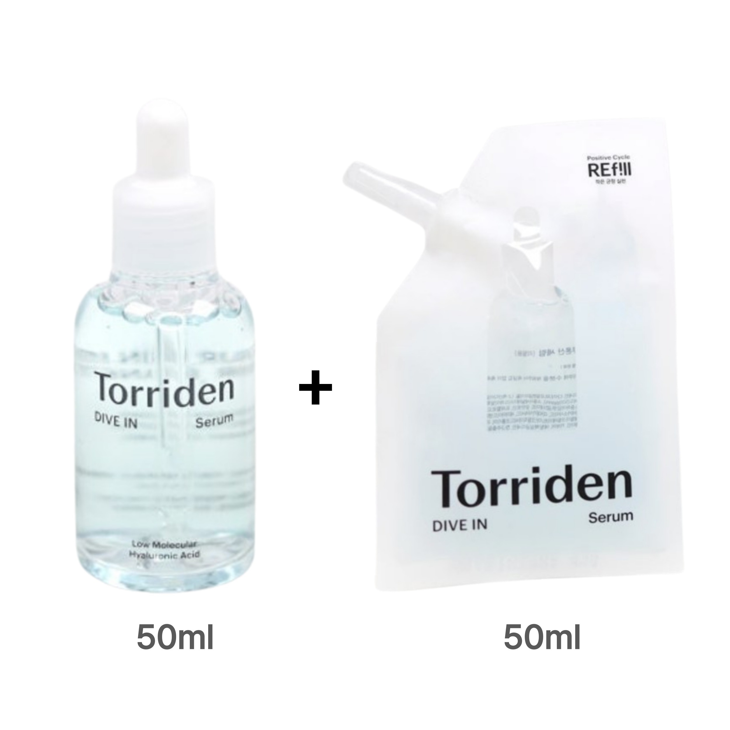 ダイブイン ヒアルロン酸 セラム, 50ml+50ml