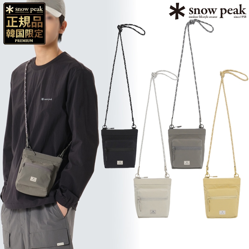 【正規品】CAMPLE MINI SACOCHE キャンプル サコッシュ 韓国 限定 コンパクト ショルダー クロス 薄型 超軽量 かばん デイリー カジュアル