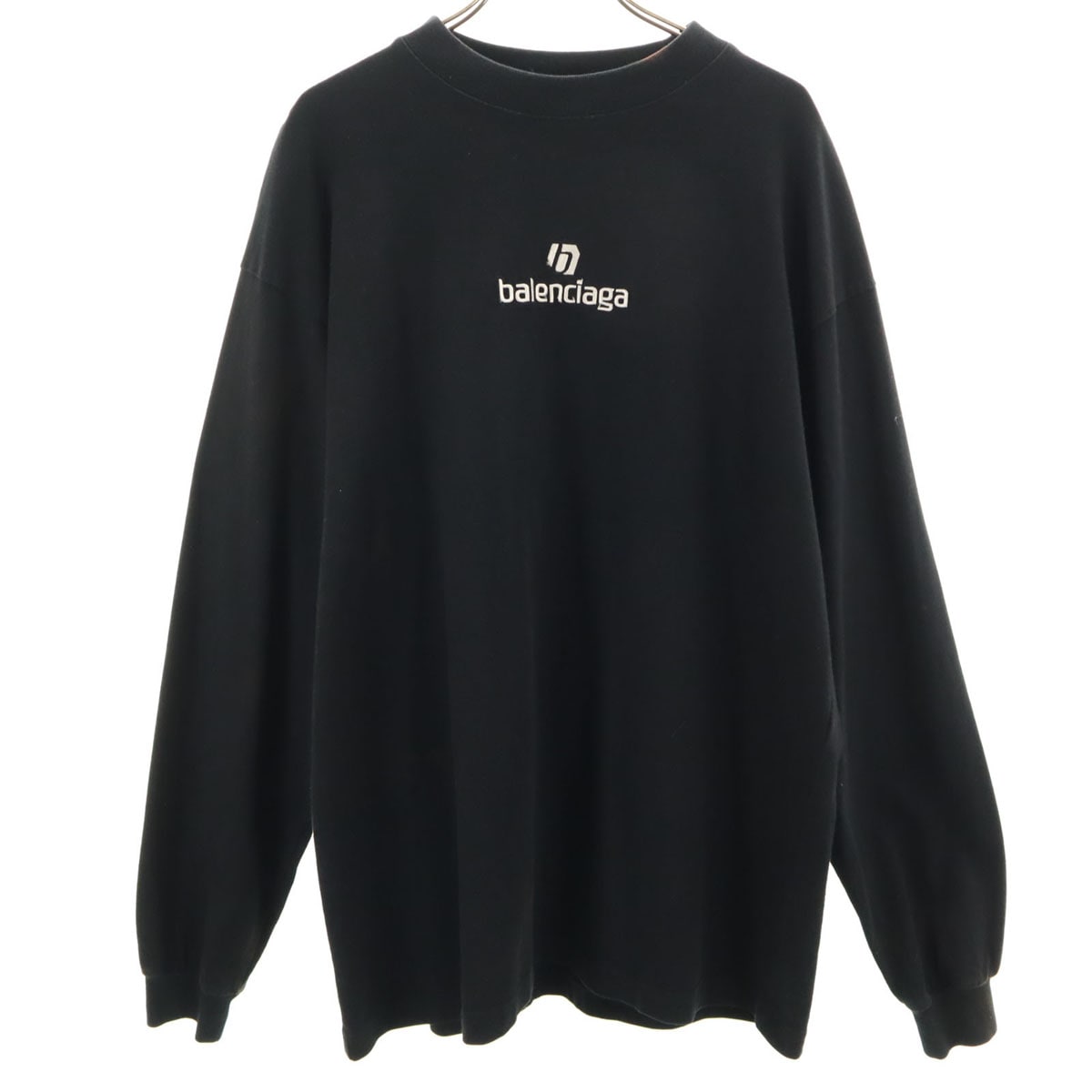 ポルトガル製 長袖 Tシャツ S ブラック メンズ 古着