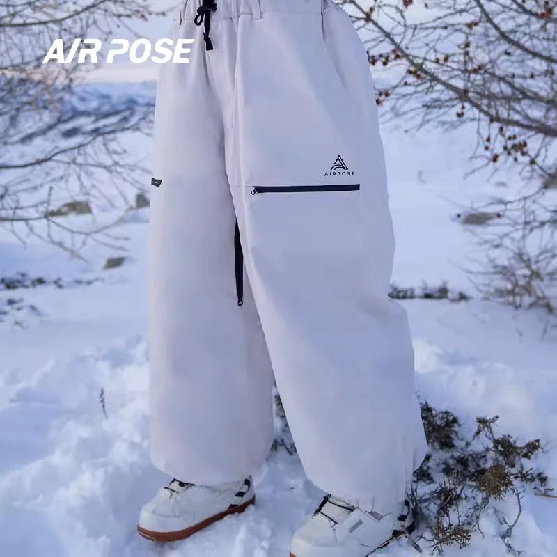 スノーボードウェア スノボウェア カーゴパンツ スキーウェア ズボン ロングパンツ レディース メンズ 男女兼用 韓国風 スノーボード スノボウェア スキーウェア スノボーウェア 防寒着 防水 防風
