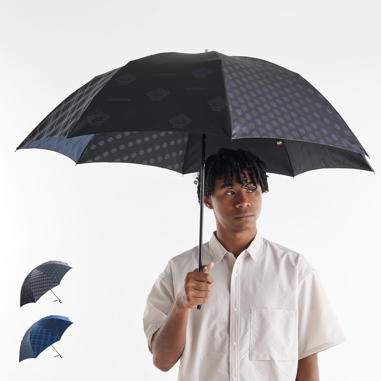 折りたたみ傘 メンズ レディース 折り畳み 軽量 パッチワーク 6