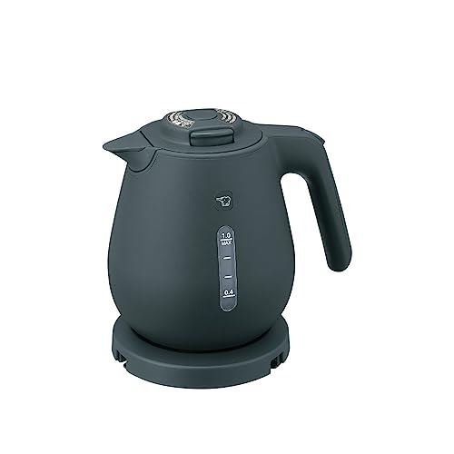 【Amazon.co.jp限定】 象印マホービン(ZOJIRUSHI) 電気ケトル 1.0L コンパクト カップ1杯約60秒 安全設計 清潔 ほこりブロック スレートブラック CK-DB10AM-BM 5,884円