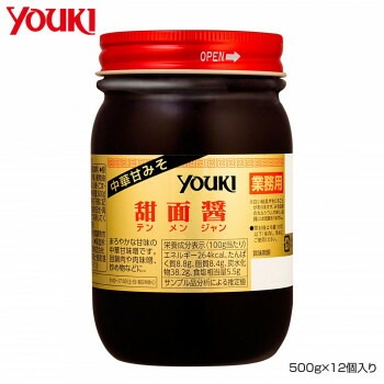 YOUKI ユウキ食品 甜面醤 500gx12個入り 212021