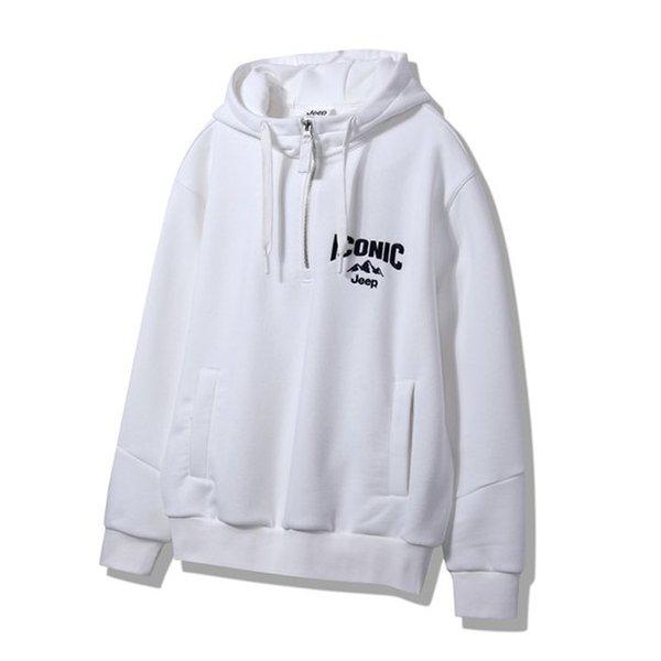 ICONIC セットアップ ハーフネック セットアップ 男女共用 フード付きTシャツ JP1THU212WH