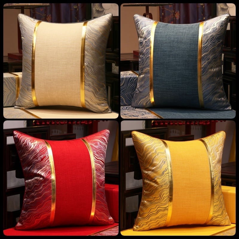 オールシーズン使えるソファクッション 4545cm 2パターン4カラー