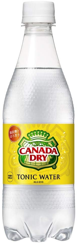 トニックウォーター カナダドライ 炭酸水 500mlPET24本2ケース コカコーラ コカコーラ ペットボトル