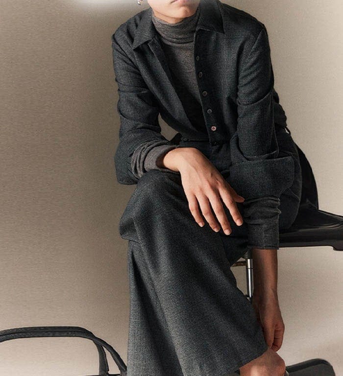 2点セット セットアップ レディース シャツ ワイドパンツ 重ね着 シャツ ブラウス 長袖 春 秋 パンツ 大きいサイズ 体型カバー すっきり 着痩せ シンプル カジュアル 女性らしい きれいめ ビジ