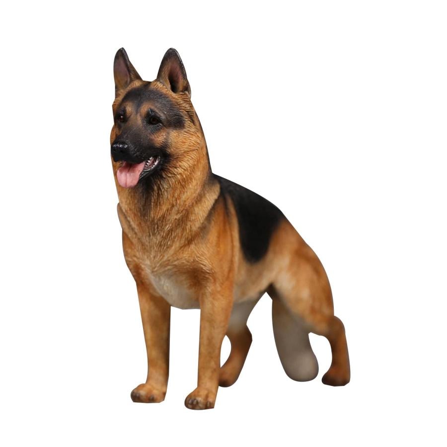 Mr.Z 1/6 サイズ ジャーマンシェパードドッグ 犬 動物 リアル フィギュア プラモデル プレミアム 模型 23cm オリジナル スタチュー 犬好き プレゼント 置物
