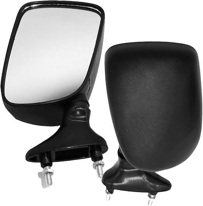 ロケットカウル ミラー付き Qoo10] 汎用 バイク ミラー カウルミラー ロケ