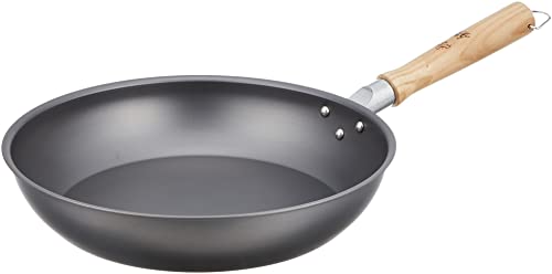 遠藤商事 TKG フライパン 鉄 28cm 窒化処理を施しさびにくく扱いやすい剛鉄シリーズ 内径*