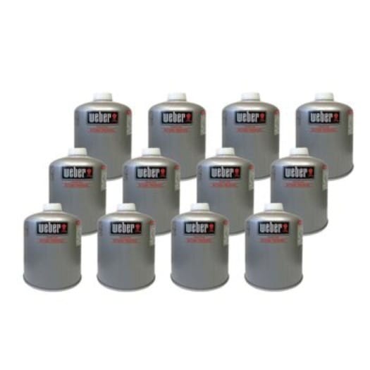 【倉庫直送】　Weber ポータブルガスタンク 12個セット