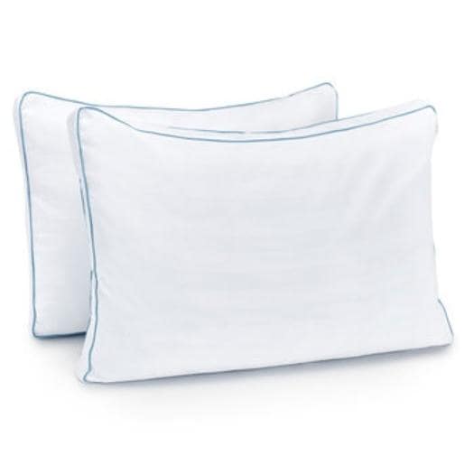 【倉庫直送】ピュアラックス 低反発チップ枕（マチ付） 2個セット