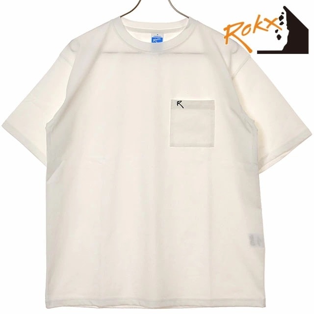 メール便 エムジー スピリットTシャツ [RXMS254211] MG SPIRIT TEE メンズ トップス 半袖 ポケットTシャツ WHITE 正規取扱店
