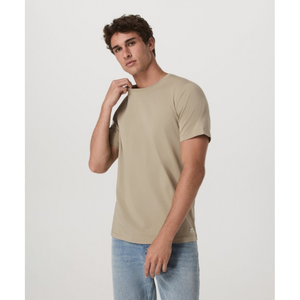 VUORI [メンズ] ツバルTシャツ_ダークベージュ_VR16121055