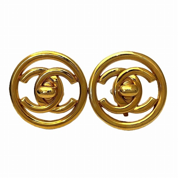 シャネル ココマーク ラウンド 97P ブランド小物 イヤリング レディース 【中古】