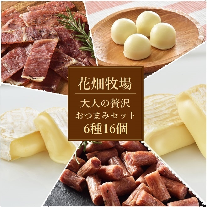 大人の贅沢おつまみ（チーズ＆珍味）セット6種16個