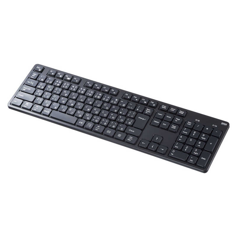 サンワサプライ　キーボード (Android/iPadOS/iOS/Mac/Windows11対応) ［ワイヤレス /Bluetooth］　SKB-BT37BK