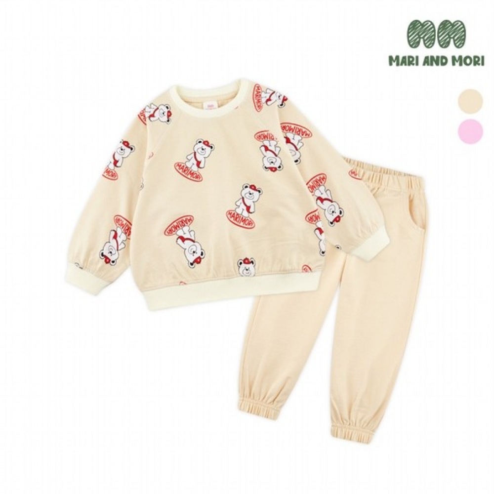 [ウォルトンキッズ] キューティーフレンズフロントトップ＆ボトムスーツ