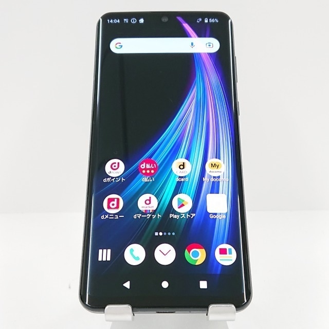 AQUOS zero2 SH-01M ドコモ アストロブラック 送料無料 本体 c08232 【中古】