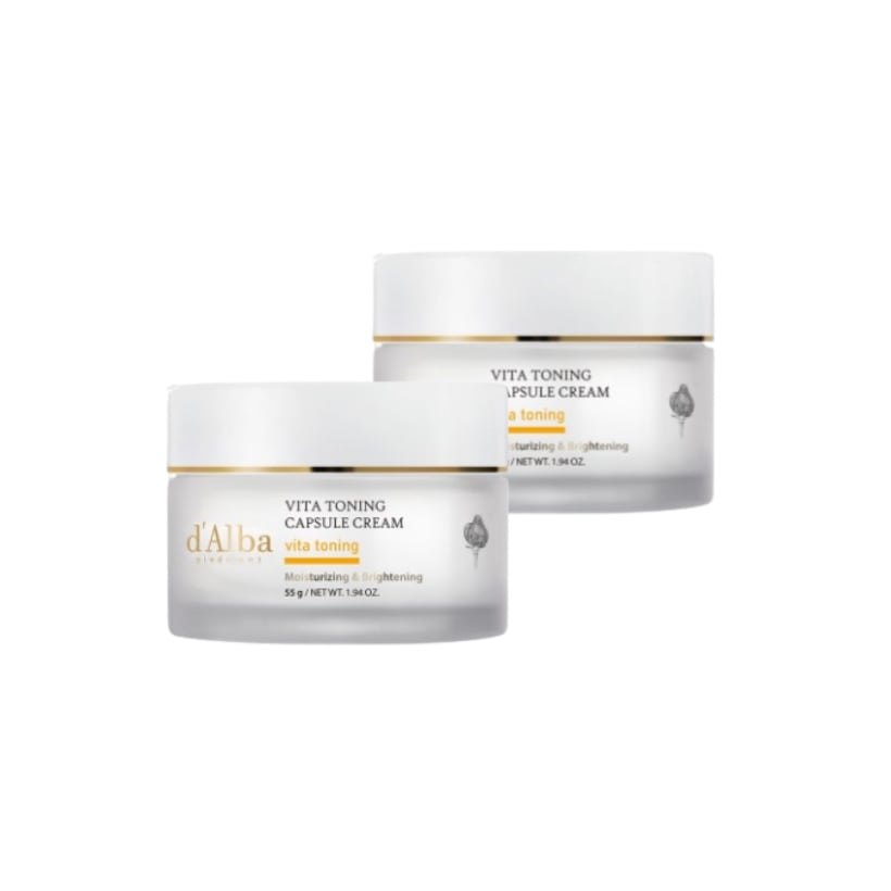 ビタトーニング カプセルクリーム 壺型 55g 2個