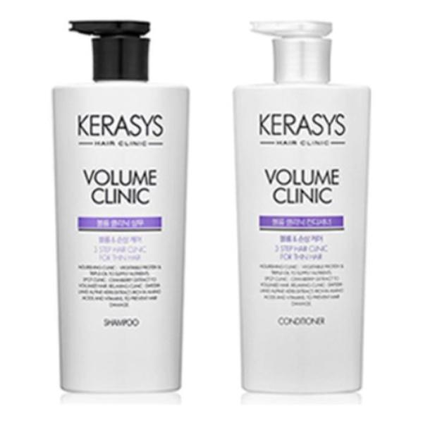 ケラシス ボリューム clinic シャンプー+コンディショナー 各600ml