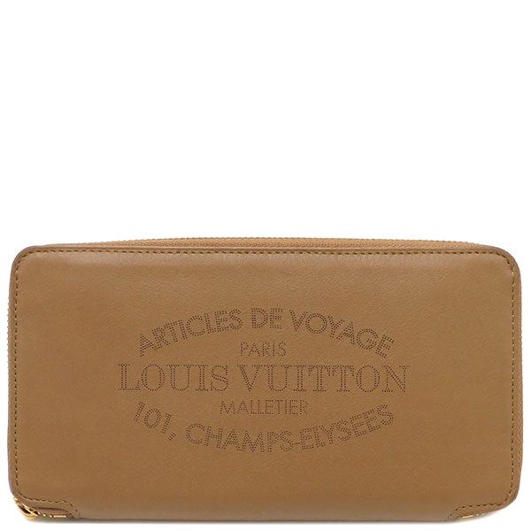 ノワゼット パルナセア ポルトフォイユ イエナ Ｍ58209 レザー 長財布 ゴールド金具 ラウンドファスナー