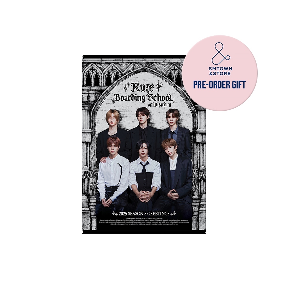 【SM特典付】 RIIZE 2025 SEASONS GREETINGS シーズングリーティング/ RIIZE シーグリ / RIIZE カレンダー