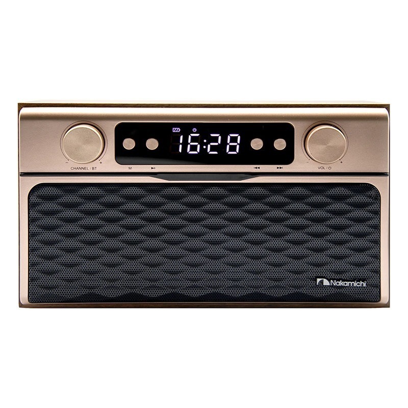 Nakamichi Soundbox Pro レトロ Bluetooth スピーカー （関税はお客様のご負担となります）
