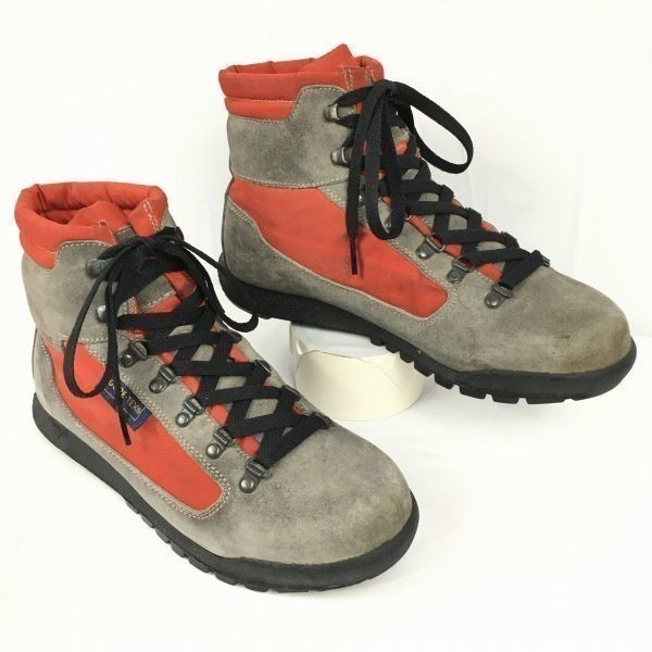 ASOLO SPORT　GORE-TEXゴアテックス　登山/トレッキングブーツ　size5/23.5-24.0程度　グレー×赤　　　Boots/Shoes菅No.WA157