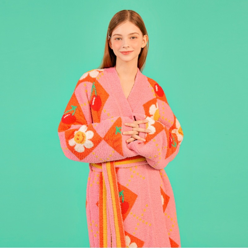 WIGGLE WIGGLE / Lounge robe 3colors / ラウンジローブ