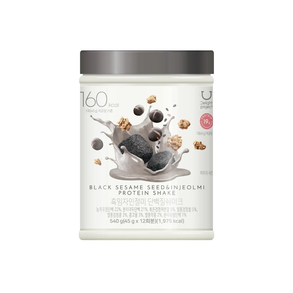 ディライトプロジェクトプロテインプロテインシェイク黒妊娠中の切除540g大容量オリーブヤングサプリメント