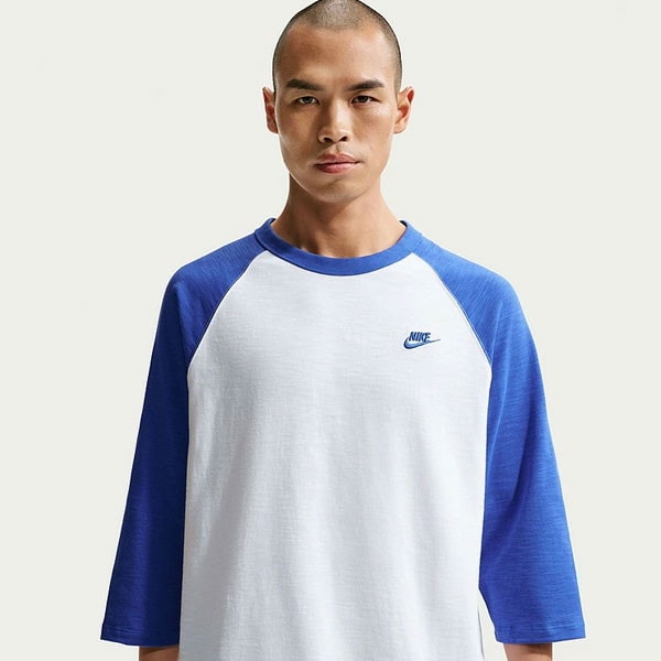 ナイキ NIKE スポーツウェア クラブ 3/4スリーブ ラグラン トップ メンズ IF0756-480