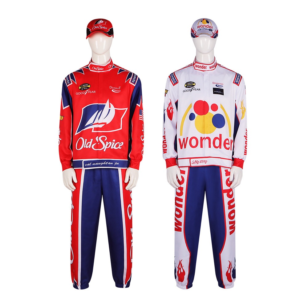 【速達!】レーシングスーツcosタラデガの夜Ricky Bobbyライドハロウィンコスプレパーティー衣装