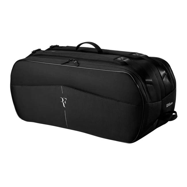 ９本収納 ロジャー・フェデラー ウィルソン(Wilson) 2024 RF トーナメント ラケットバッグ 9PK テニスバッグ WR8043301001ブラック(24y8m)